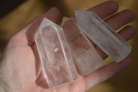 Polished Clear Quartz Crystal Points x 12 From Madagascar - Toprock Gemstones and Minerals 