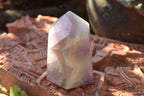 Polished Pair Of Dream Amethyst Points  x 2 From Madagascar - TopRock