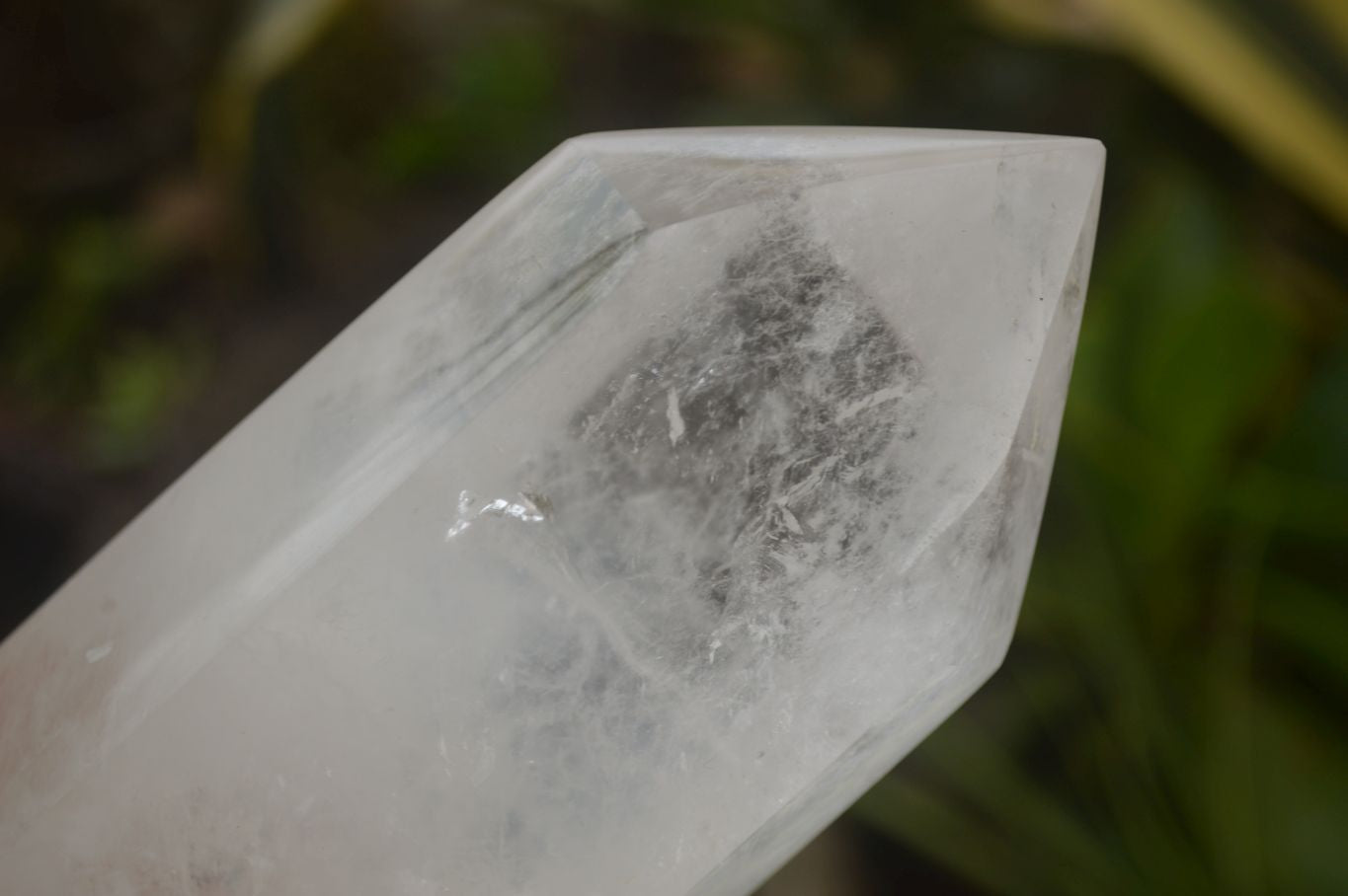 Polished Large Clear Quartz Points x 2 From Madagascar - Toprock Gemstones and Minerals 