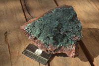 Natural Drusy Coated Ball Malachite On Dolomite Specimen  x 1 From Likasi, Congo - Toprock Gemstones and Minerals 