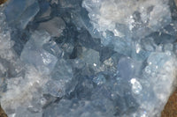 Natural Blue Celestite Geode Specimen  x 1 From Sakoany, Madagascar