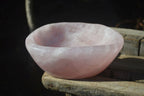 Polished Pink Rose Quartz Bowl x 1 From Ambatondrazaka, Madagascar - Toprock Gemstones and Minerals 