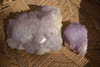Natural Spirit Amethyst Quartz Clusters x 2 From Boekenhouthoek, South Africa - Toprock Gemstones and Minerals 