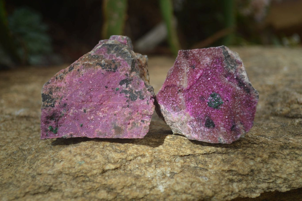 Natural Pink Salrose Cobaltion Dolomite Specimens  x 9 From Kakanda, Congo - Toprock Gemstones and Minerals 