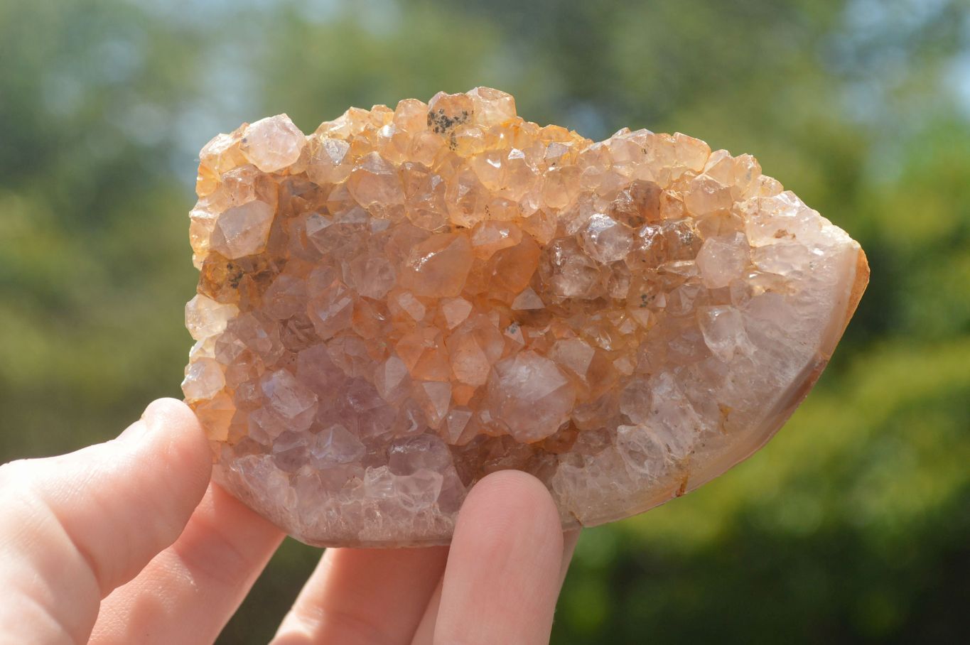 Polished Amethyst Agate Geode Specimens  x 6 From Maintirano, Madagascar - TopRock