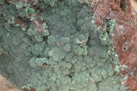 Natural Drusy Coated Ball Malachite On Dolomite Specimen  x 1 From Likasi, Congo - Toprock Gemstones and Minerals 