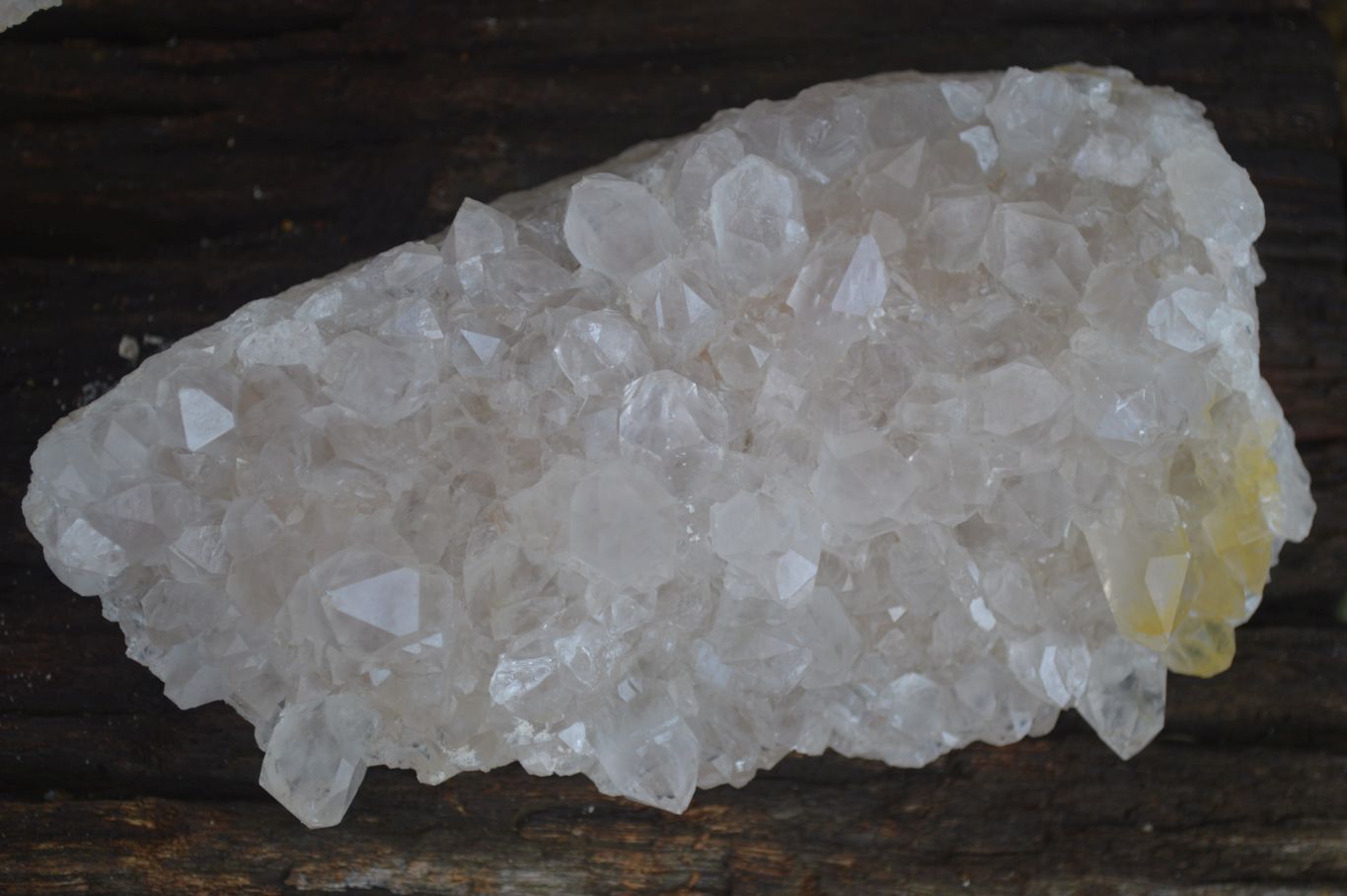 Natural Limonite Tinted Quartz Crystal Specimens  x 2 From Zambia - Toprock Gemstones and Minerals 