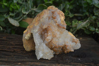 Natural Limonite Tinted Quartz Crystal Specimens  x 2 From Zambia - Toprock Gemstones and Minerals 