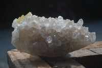 Natural Limonite Tinted Quartz Crystal Specimens  x 2 From Zambia - Toprock Gemstones and Minerals 