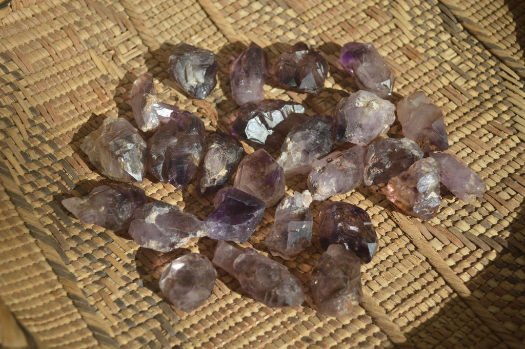 Natural Mini Smokey Amethyst Crystals  x 70 From Chiredzi, Zimbabwe - Toprock Gemstones and Minerals 