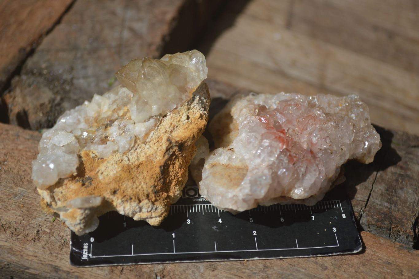 Natural Golden Limonite / Lemonite Quartz Clusters  x 24 From Zambia - Toprock Gemstones and Minerals 