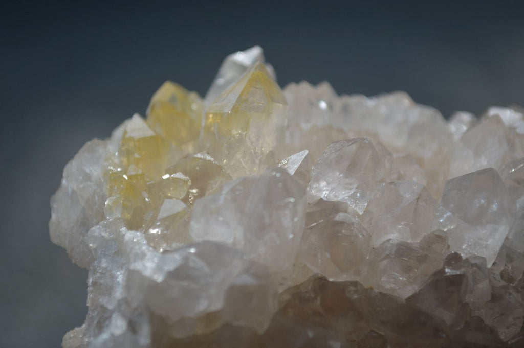 Natural Limonite Tinted Quartz Crystal Specimens  x 2 From Zambia - Toprock Gemstones and Minerals 
