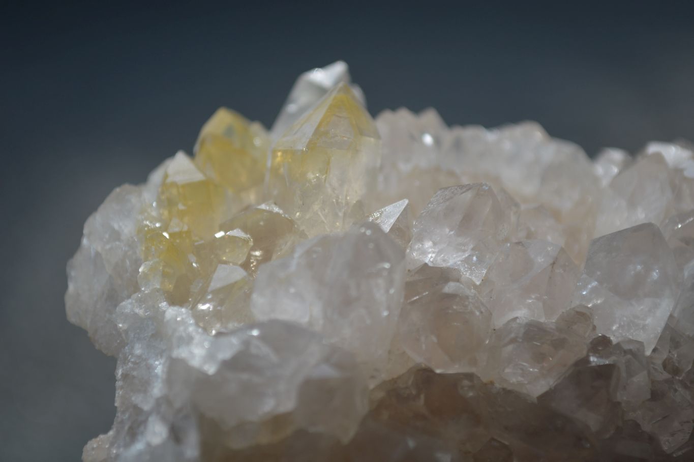 Natural Limonite Tinted Quartz Crystal Specimens  x 2 From Zambia - Toprock Gemstones and Minerals 