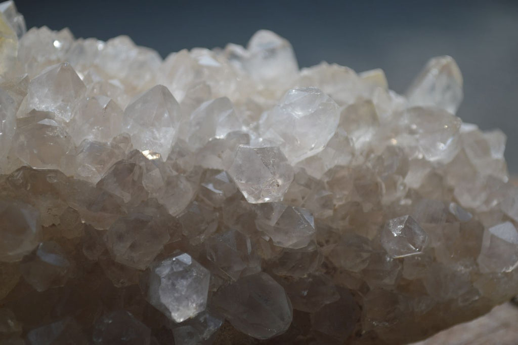 Natural Limonite Tinted Quartz Crystal Specimens  x 2 From Zambia - Toprock Gemstones and Minerals 