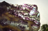 Polished Semi Translucent Watermelon Fluorite Slices  x 2 From Uis, Namibia - TopRock
