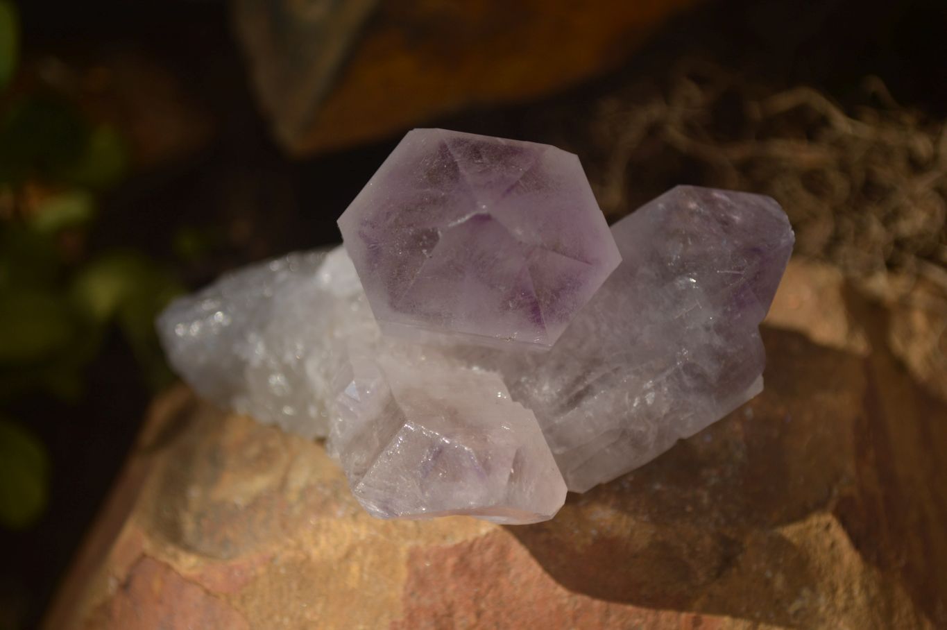 Natural Jacaranda Amethyst Crystals x 12 From Mumbwa, Zambia - Toprock Gemstones and Minerals 