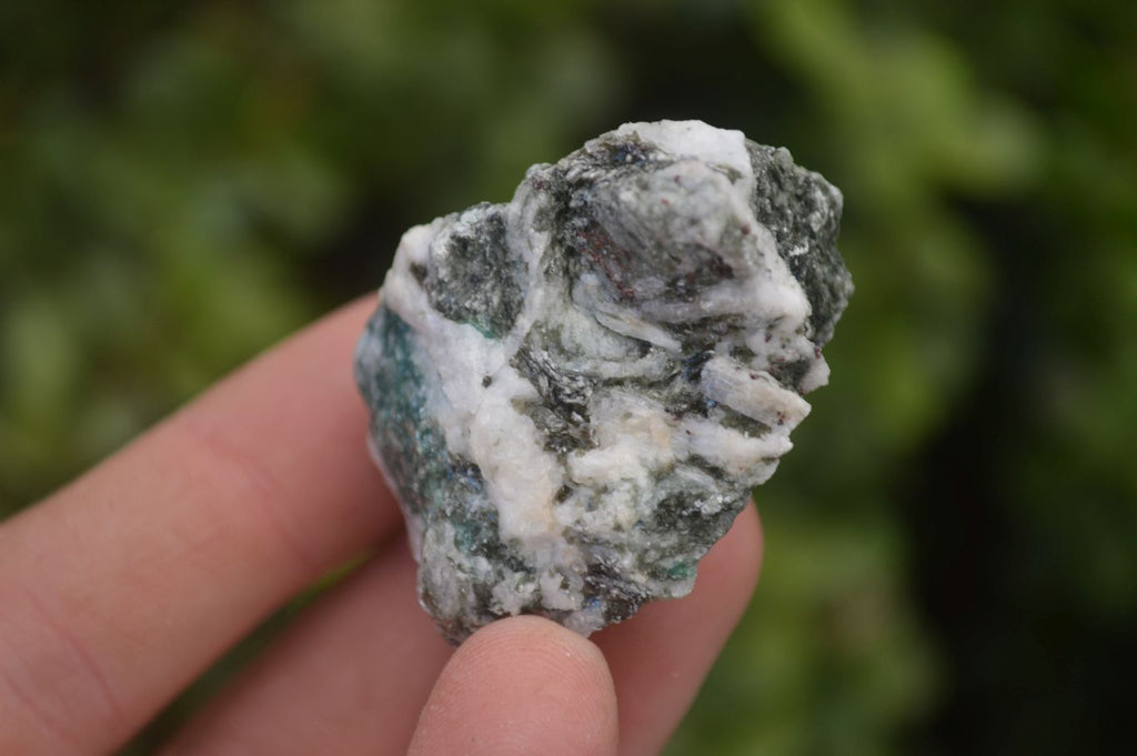 Natural Rare Emerald Mica In Matrix Cobbed Specimens x Lot From Mutoko, Zimbabwe - Toprock Gemstones and Minerals 
