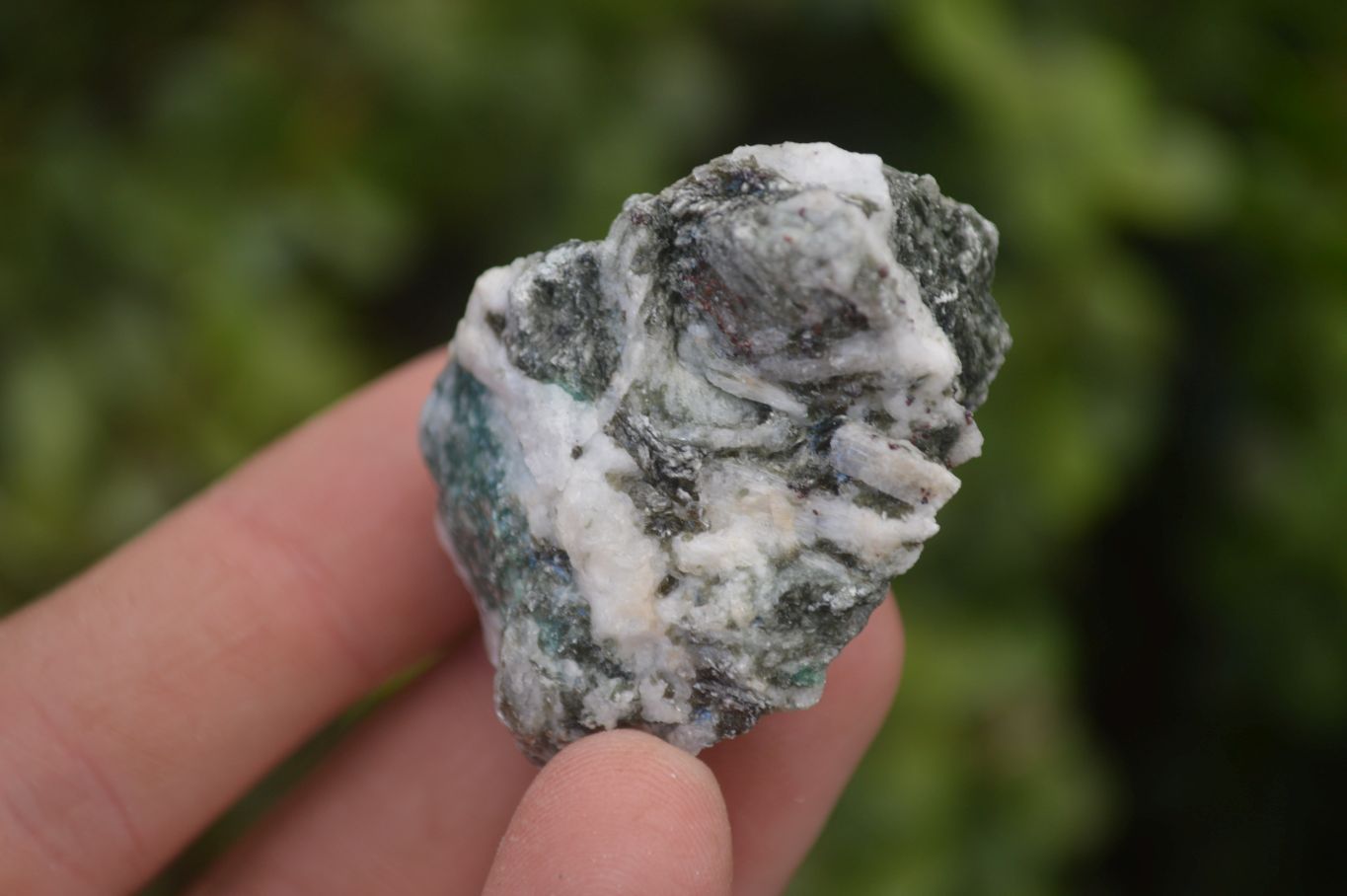 Natural Rare Emerald Mica In Matrix Cobbed Specimens x Lot From Mutoko, Zimbabwe - Toprock Gemstones and Minerals 
