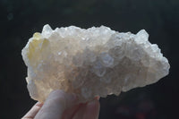 Natural Limonite Tinted Quartz Crystal Specimens  x 2 From Zambia - Toprock Gemstones and Minerals 