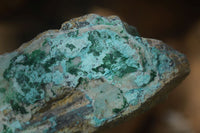 Natural Drusy Coated Chrysocolla Specimens x 3 From Kakanda, Congo - Toprock Gemstones and Minerals 