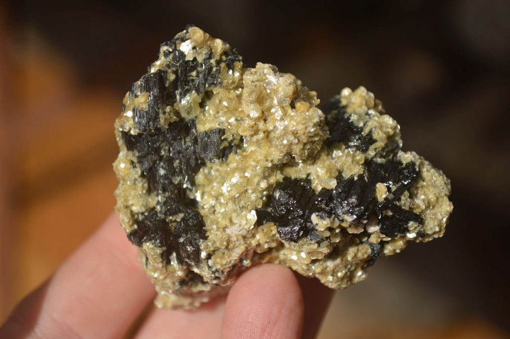 Natural Schorl Black Tourmaline Specimens x 35 From Erongo, Namibia - Toprock Gemstones and Minerals 