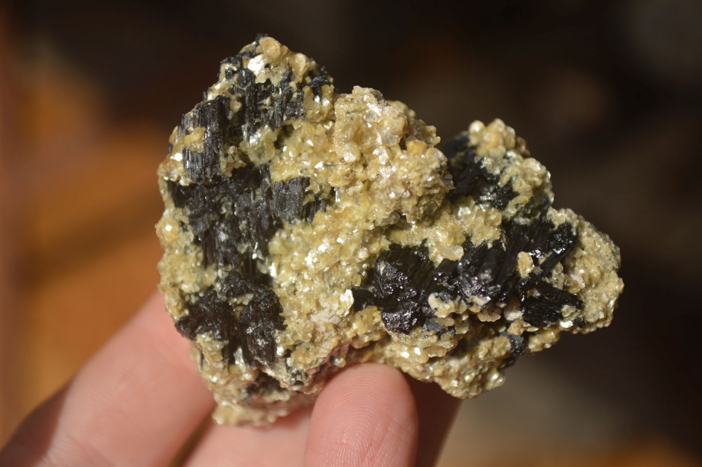 Natural Schorl Black Tourmaline Specimens x 35 From Erongo, Namibia - Toprock Gemstones and Minerals 