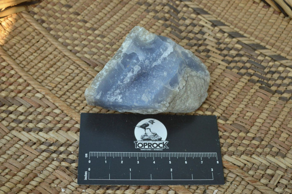 Natural Blue Lace Agate Geode Specimens  x 12 From Nsanje, Malawi - TopRock