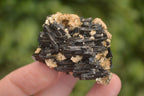 Natural Schorl Black Tourmaline Specimens x 35 From Erongo, Namibia - Toprock Gemstones and Minerals 