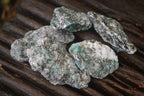 Natural Rare Emerald Mica In Matrix Cobbed Specimens x Lot From Mutoko, Zimbabwe - Toprock Gemstones and Minerals 