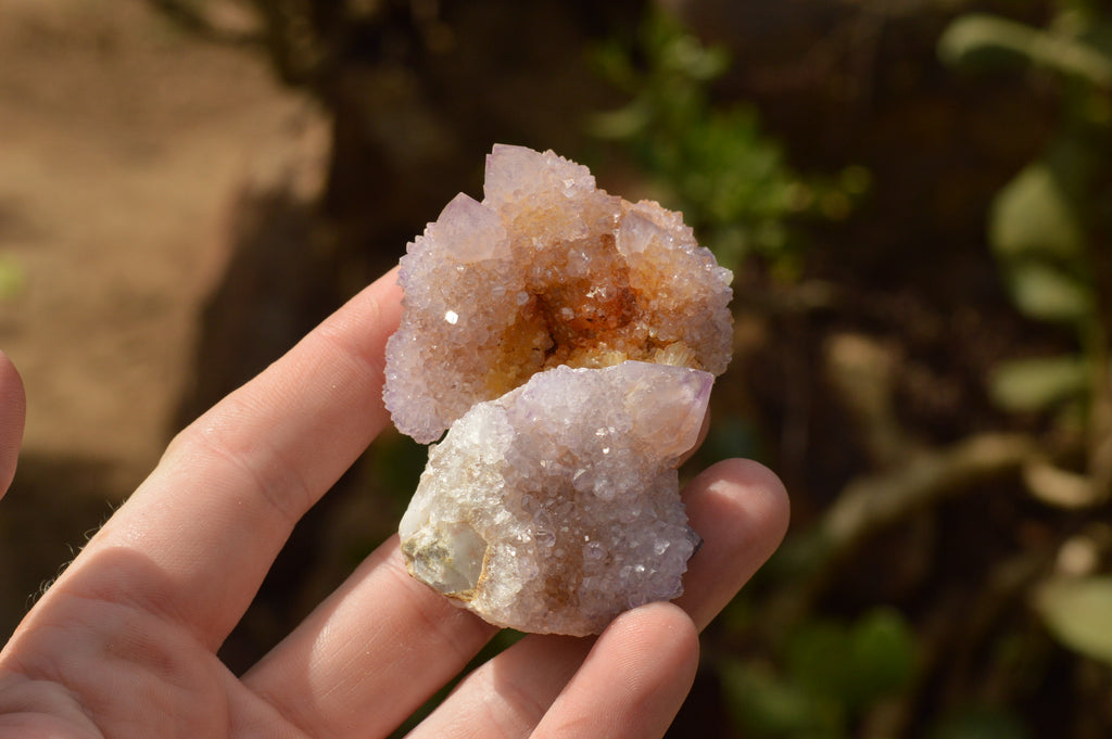 Polished Gorgeous Mixed Selection Of Lilac Spirit Quartz Clusters  x 16 From Boekenhouthoek, South Africa - TopRock
