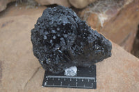 Natural Schorl Black Tourmaline Specimens x 2 From Erongo Mountains, Namibia - TopRock