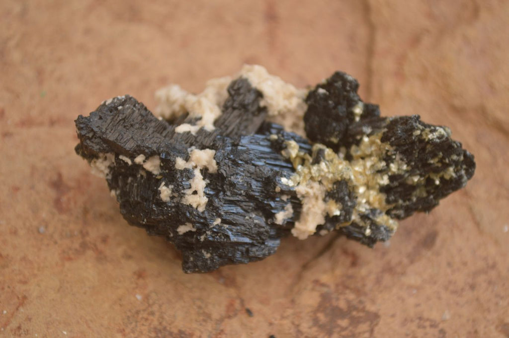 Natural Schorl Black Tourmaline Specimens x 35 From Erongo, Namibia - Toprock Gemstones and Minerals 