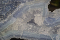 Natural Etched Blue Chalcedony Agate Specimen x 1 From Nsanje, Malawi - Toprock Gemstones and Minerals 