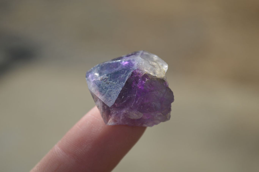 Natural Mini Smokey Amethyst Crystals  x 70 From Chiredzi, Zimbabwe - Toprock Gemstones and Minerals 