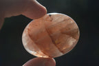 Polished Red Hematoid "Fire" Quartz Palm Stones  x 20 From Madagascar - Toprock Gemstones and Minerals 