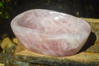 Polished Pink Rose Quartz Bowl x 1 From Ambatondrazaka, Madagascar - Toprock Gemstones and Minerals 