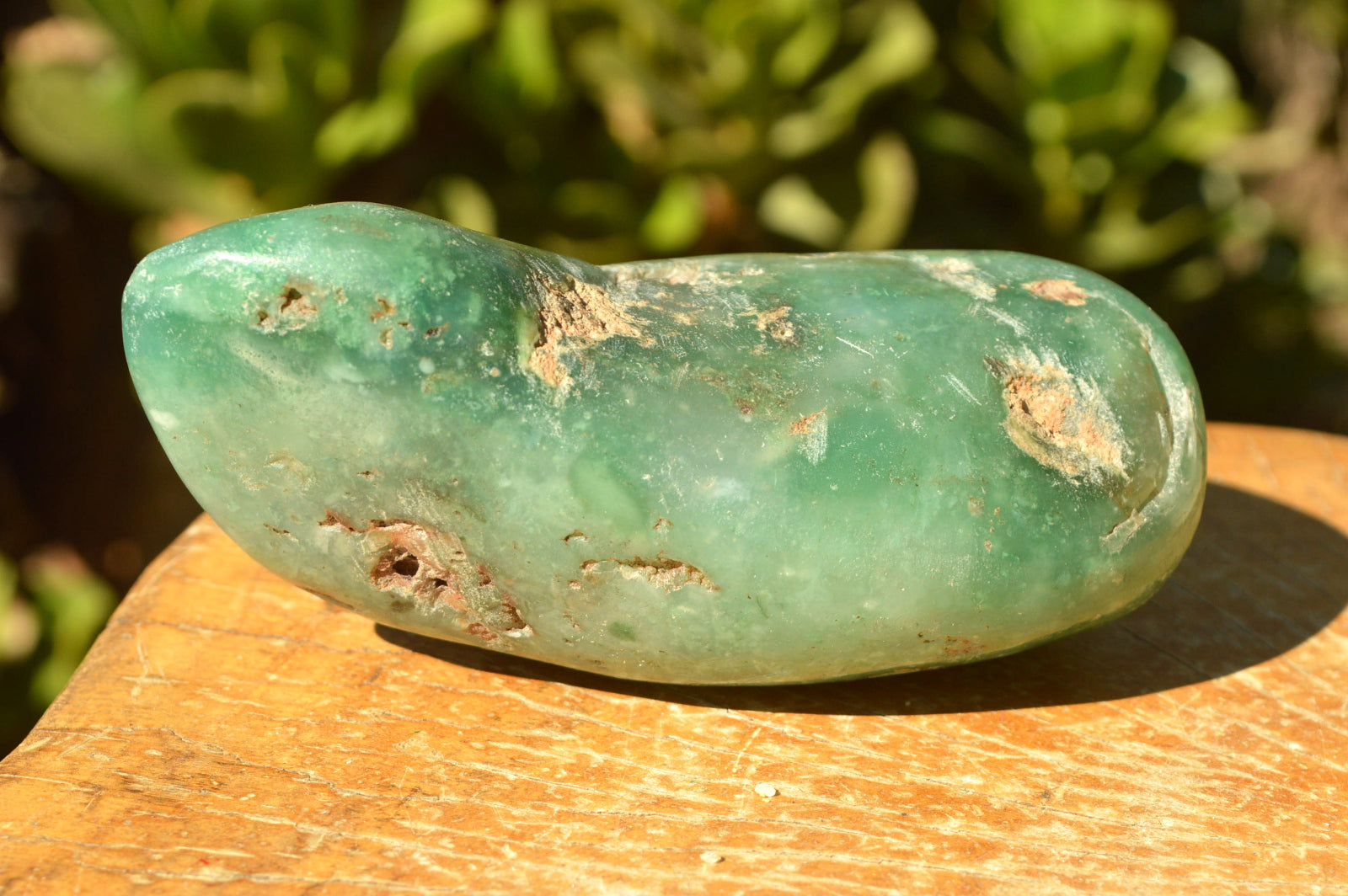 Polished Green Mtorolite "AKA Chrome/Emerald Chrysoprase" Free Forms x 3 From Zimbabwe - TopRock