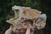 Natural Limonite Tinted Quartz Crystal Specimens  x 2 From Zambia - Toprock Gemstones and Minerals 