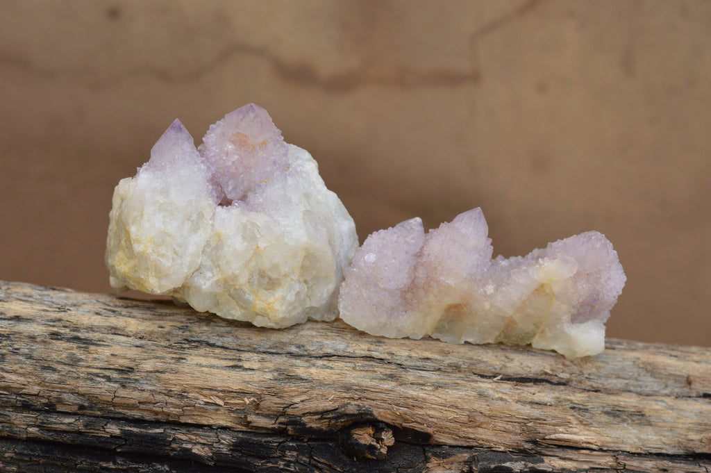 Polished Gorgeous Mixed Selection Of Lilac Spirit Quartz Clusters  x 16 From Boekenhouthoek, South Africa - TopRock