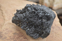 Natural Schorl Black Tourmaline Specimens x 2 From Erongo Mountains, Namibia - TopRock