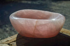 Polished Pink Rose Quartz Bowl x 1 From Ambatondrazaka, Madagascar - Toprock Gemstones and Minerals 
