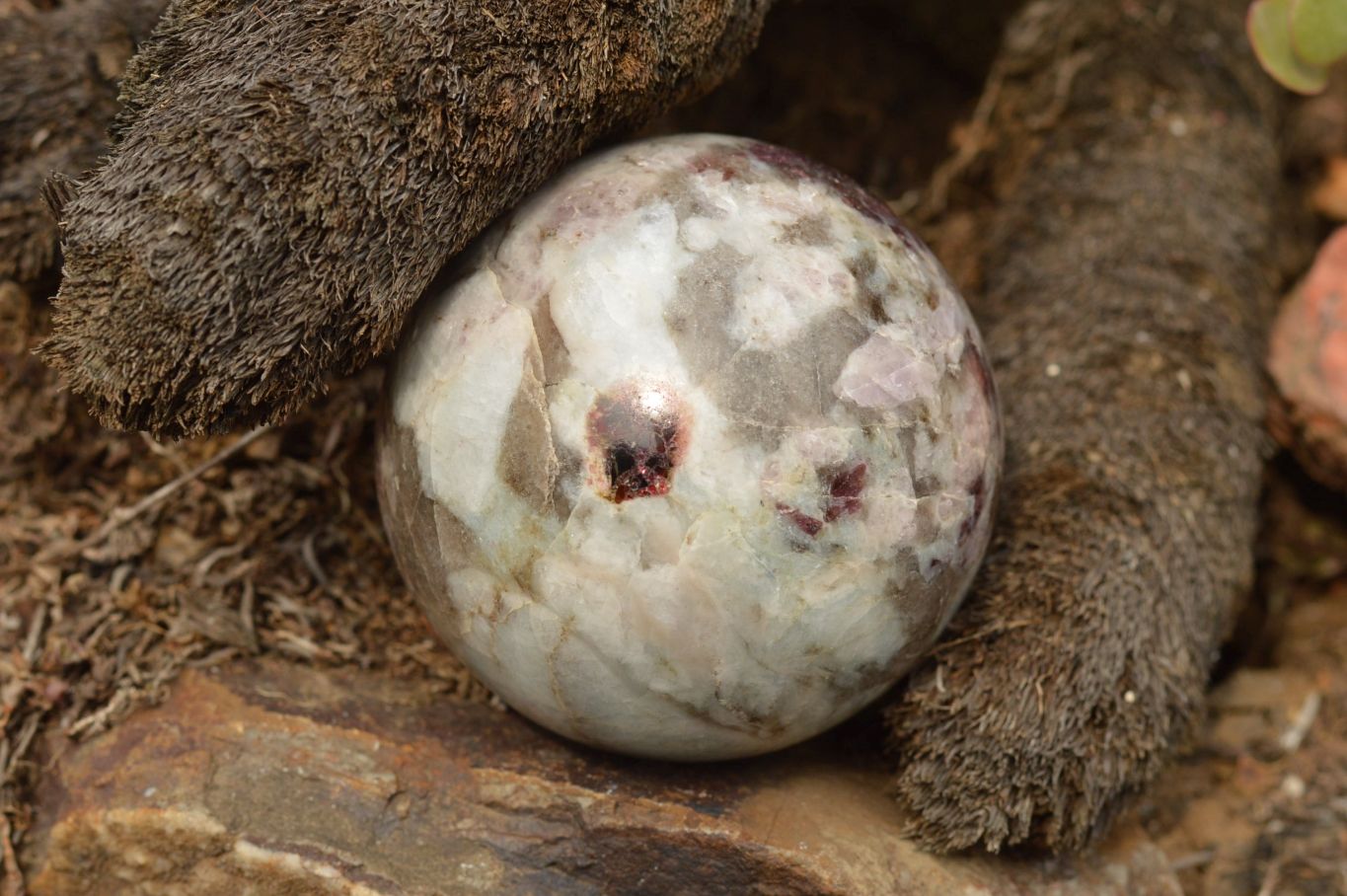 Polished Pink Tourmaline Rubellite Spheres  x 2 From Madagascar - TopRock