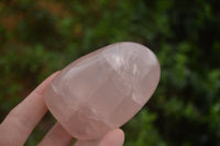 Polished Gemmy Pink Rose Quartz Standing Free Forms  x 5 From Ambatondrazaka, Madagascar - TopRock