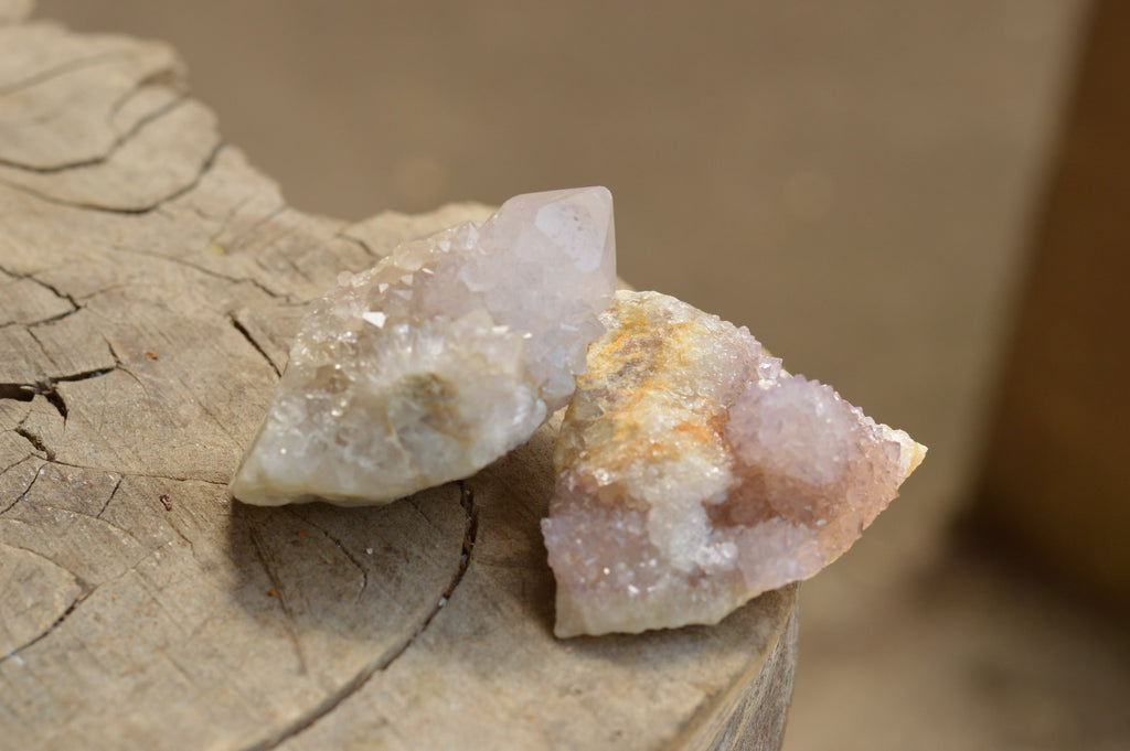 Polished Gorgeous Mixed Selection Of Lilac Spirit Quartz Clusters  x 16 From Boekenhouthoek, South Africa - TopRock