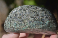 Polished Emerald Mica In Matrix Standing Free Forms x 1 From Mutoko, Zimbabwe - Toprock Gemstones and Minerals 