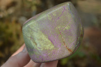 Polished Stichtite & Serpentine Free Forms x 6 From Barberton, South Africa - Toprock Gemstones and Minerals 