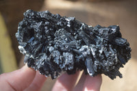 Natural Schorl Black Tourmaline Specimens  x 6 From Erongo, Namibia - Toprock Gemstones and Minerals 