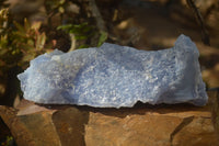 Natural Etched Blue Chalcedony Agate Specimen x 1 From Nsanje, Malawi - Toprock Gemstones and Minerals 
