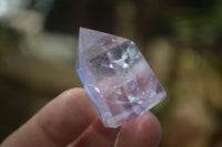 Polished Small Window Amethyst Points x 12 From Madagascar - Toprock Gemstones and Minerals 