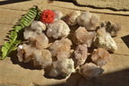 Natural Mixed Selection Of Small Spirit Quartz Crystals  x 35 From Boekenhouthoek, South Africa - TopRock